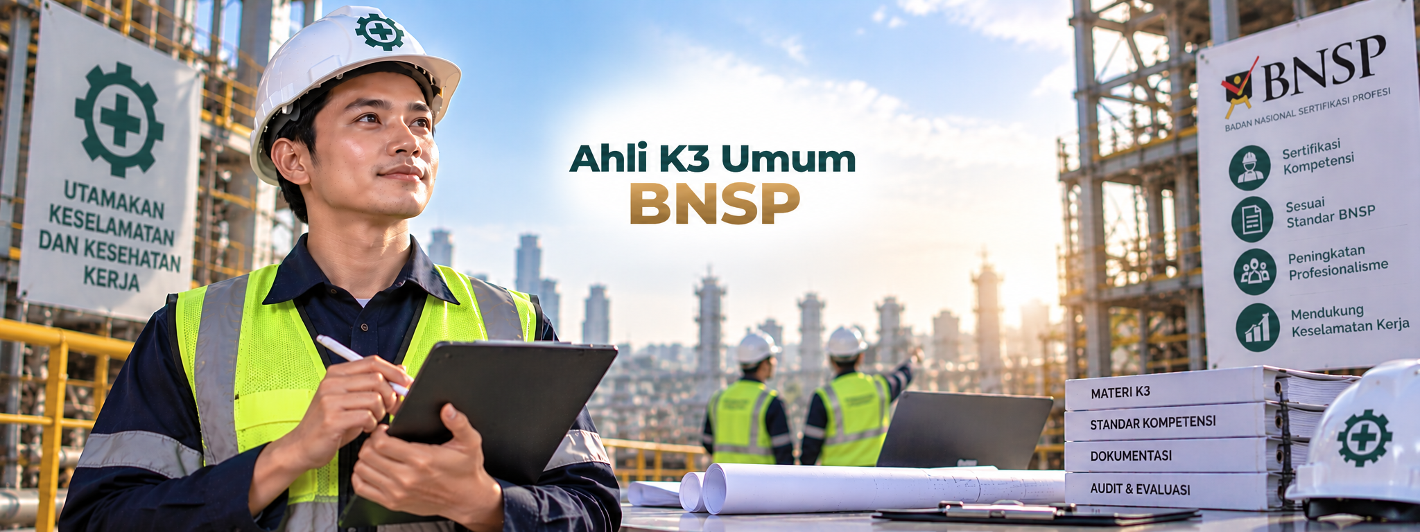 Ilustrasi Ahli K3 Umum — BNSP